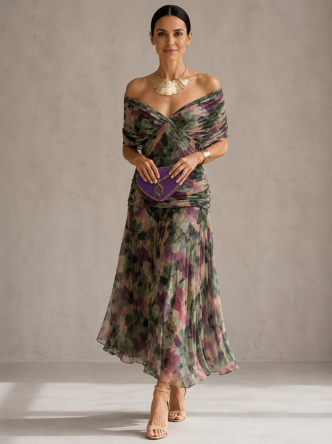Clara | Vestido de Noite Cor-de-Rosa