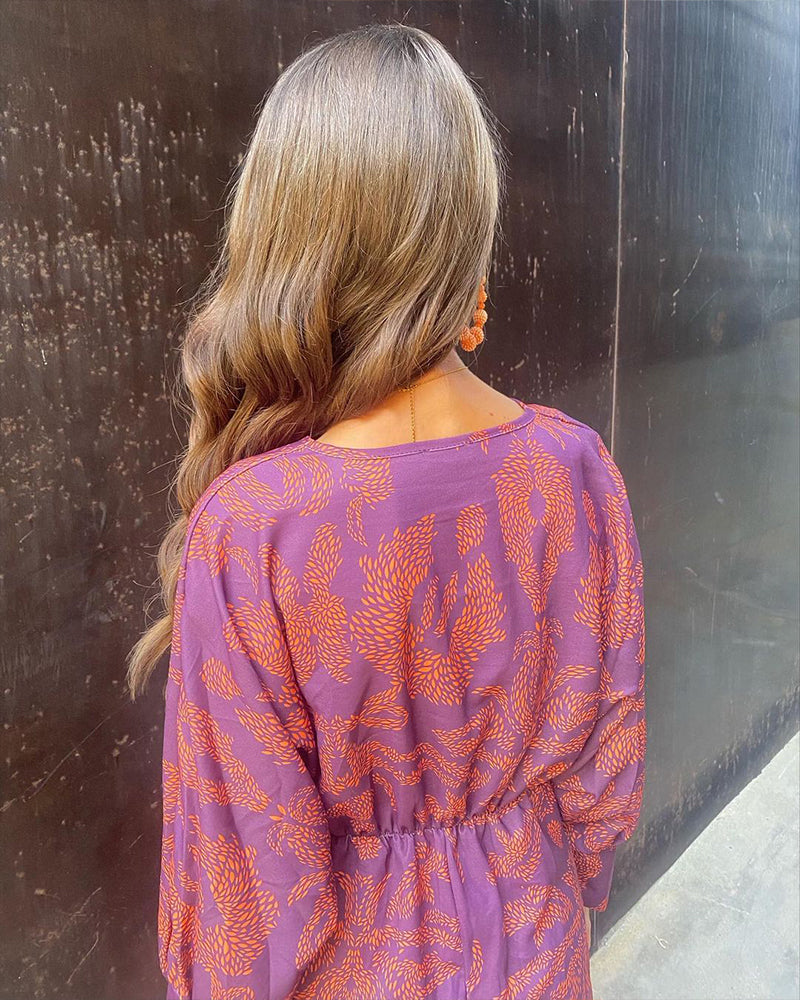 Margarida | Vestido Midi Elegância Florida
