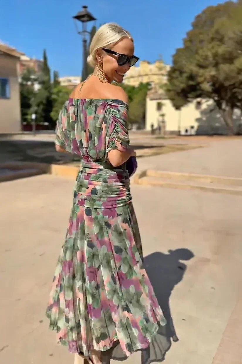 Clara | Vestido de Noite Cor-de-Rosa