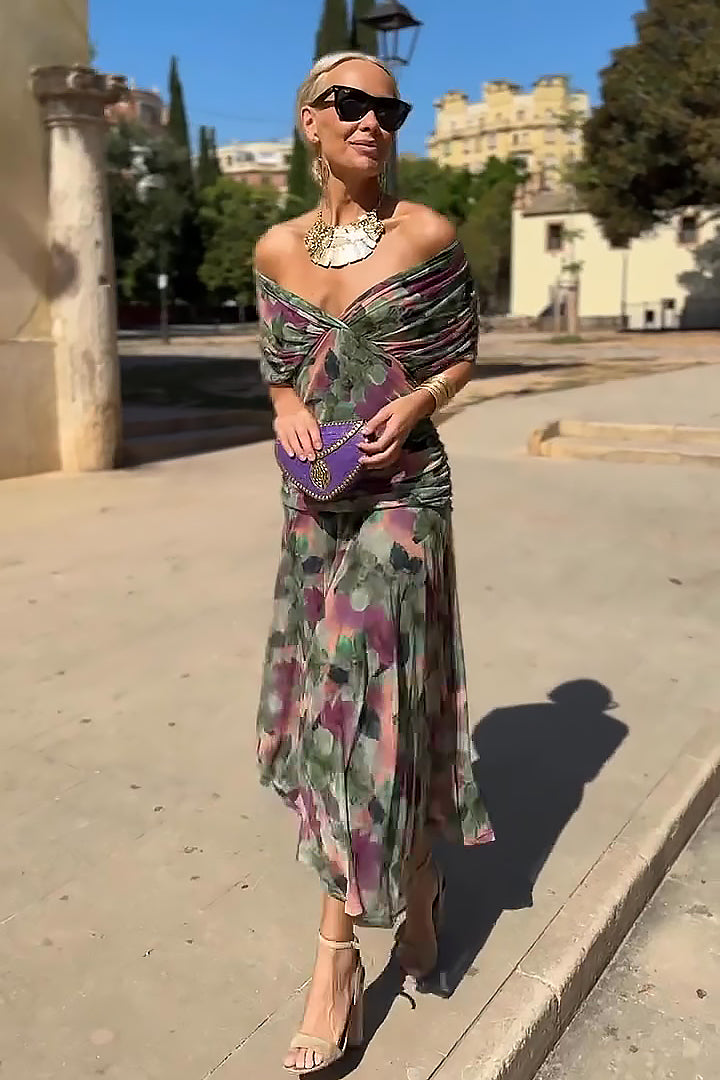 Clara | Vestido de Noite Cor-de-Rosa