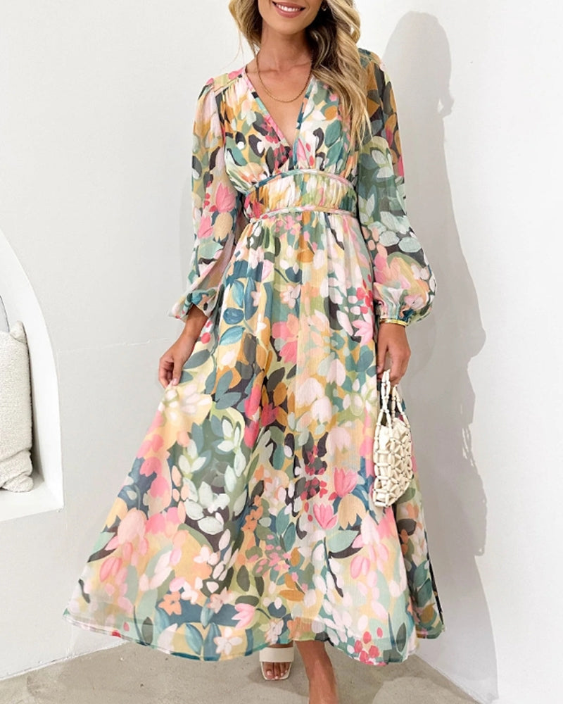 Leonor | Vestido Feminino com Estampa Floral