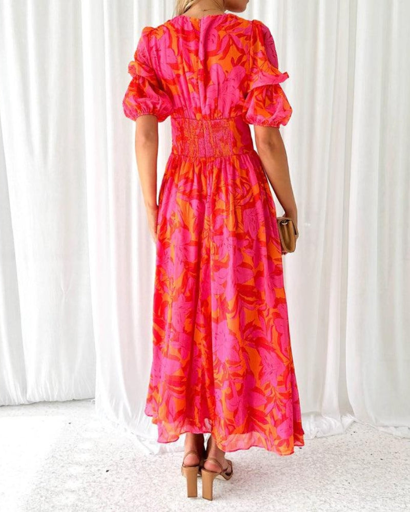 Francisca | Maxi Vestido Brilho Solar