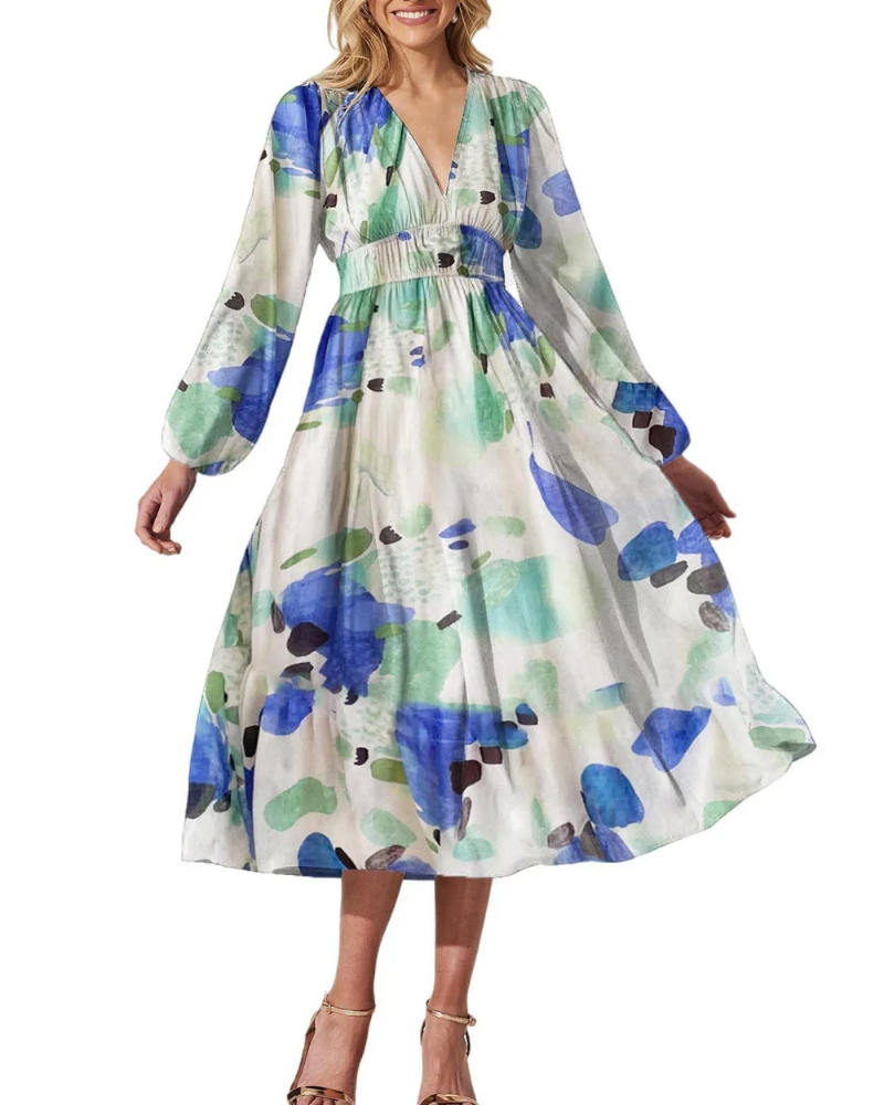 Leonor | Vestido Feminino com Estampa Floral
