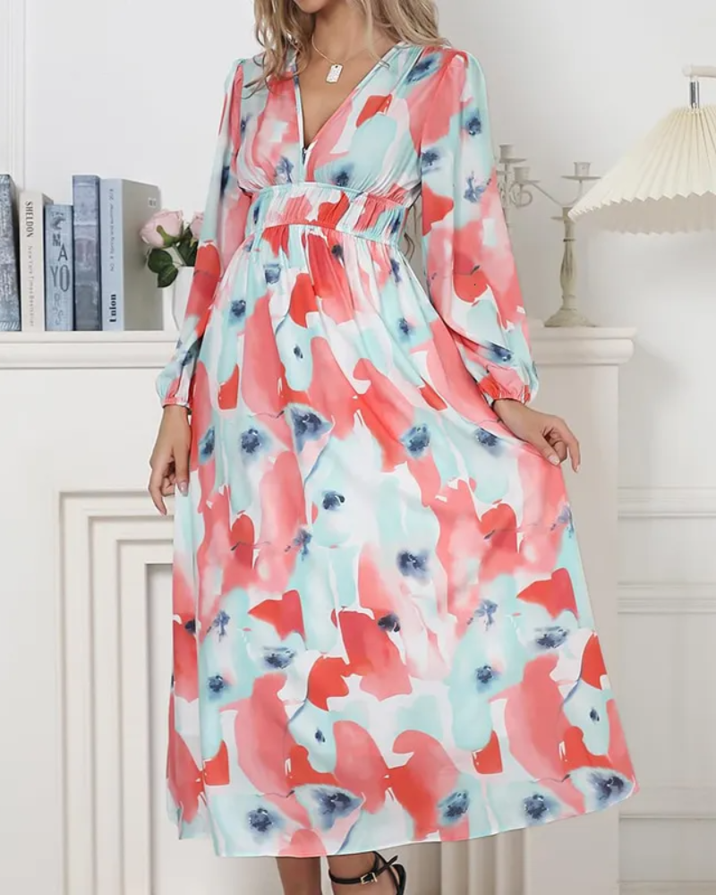 Leonor | Vestido Feminino com Estampa Floral