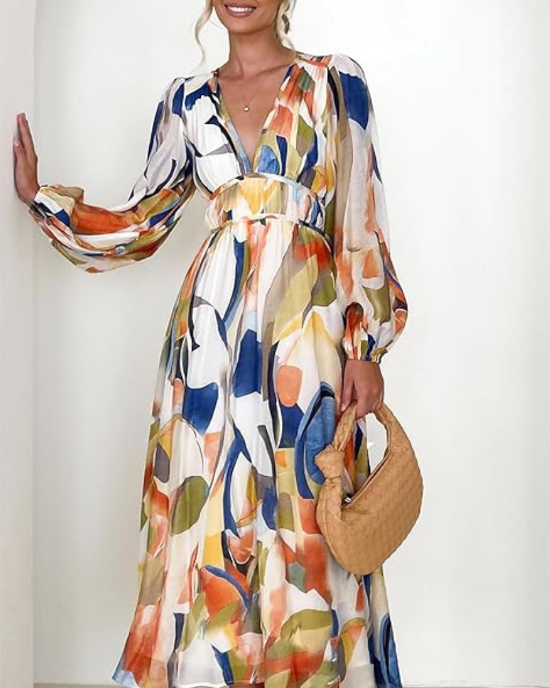 Leonor | Vestido Feminino com Estampa Floral