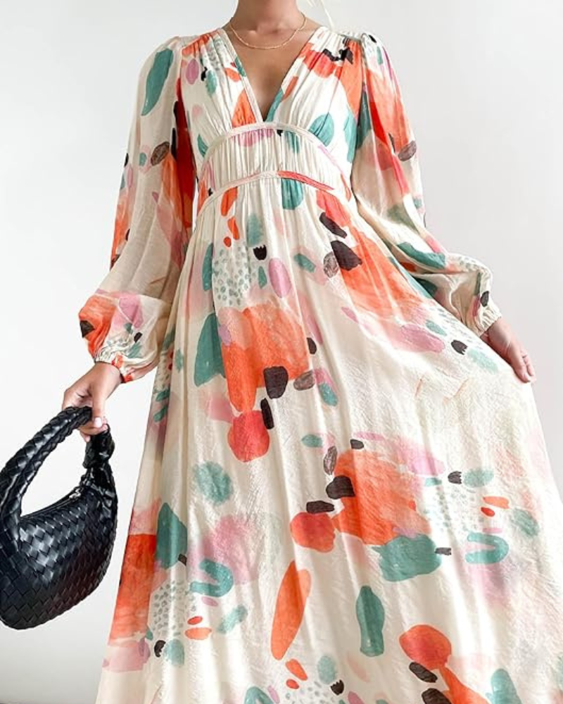 Leonor | Vestido Feminino com Estampa Floral