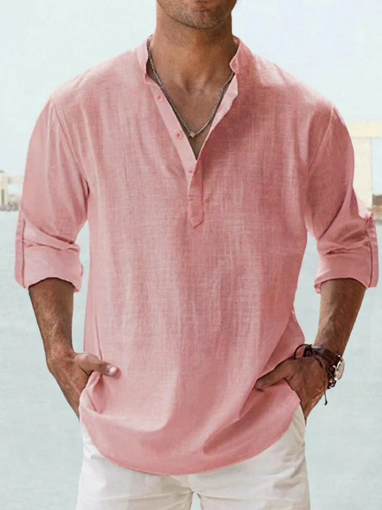 Tiago | Camisa respirável em linho
