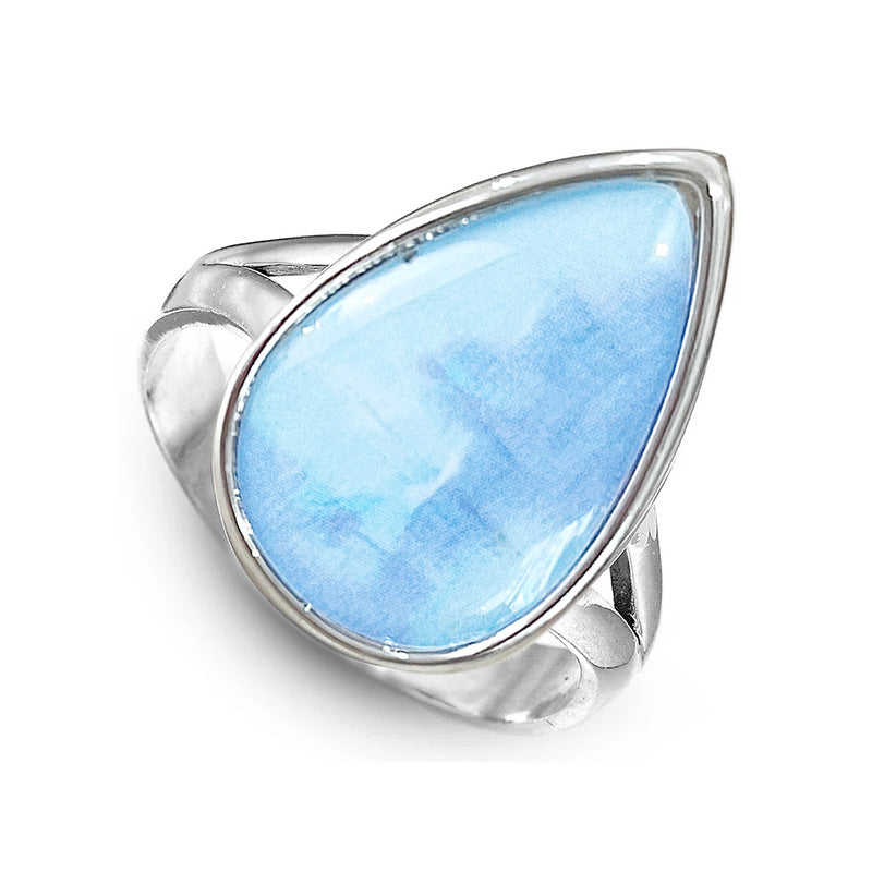 Aurora | Anel Gota Azul