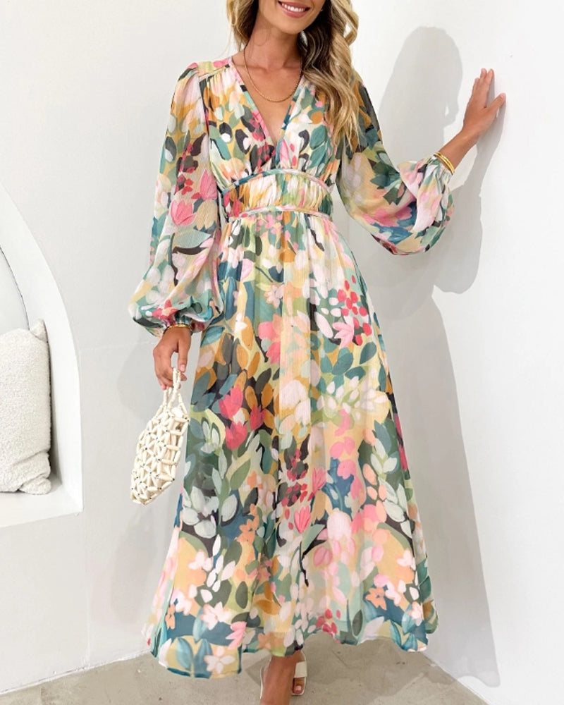 Leonor | Vestido Feminino com Estampa Floral