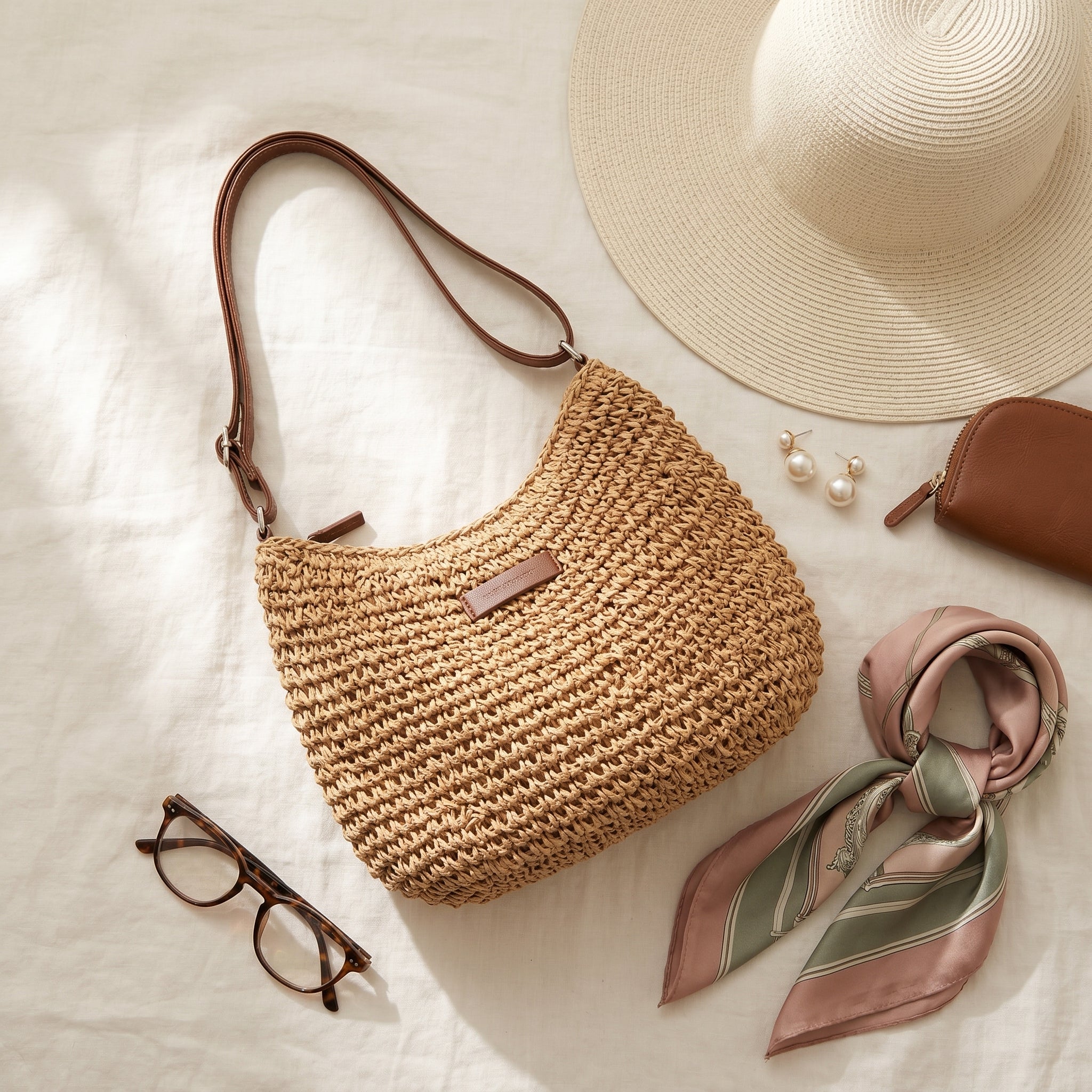 Carolina | Bolsa Trançada Elegante