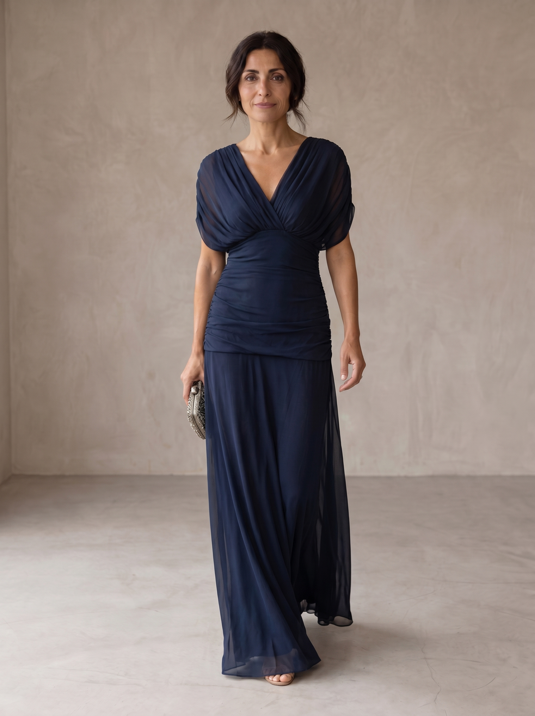 Beatriz | Vestido Azul Elegante