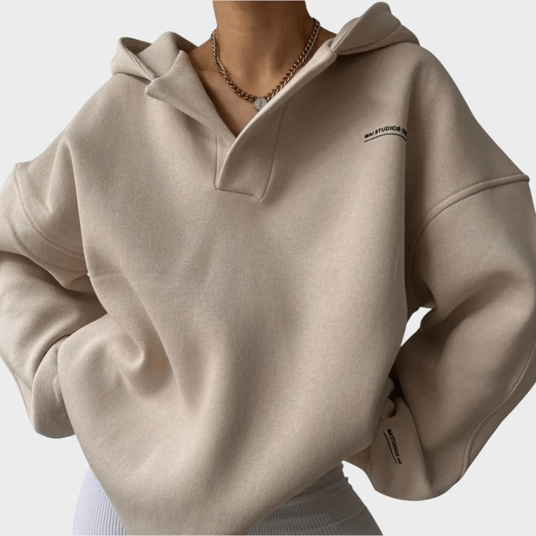 Flávia - Hoodie com capuz chique