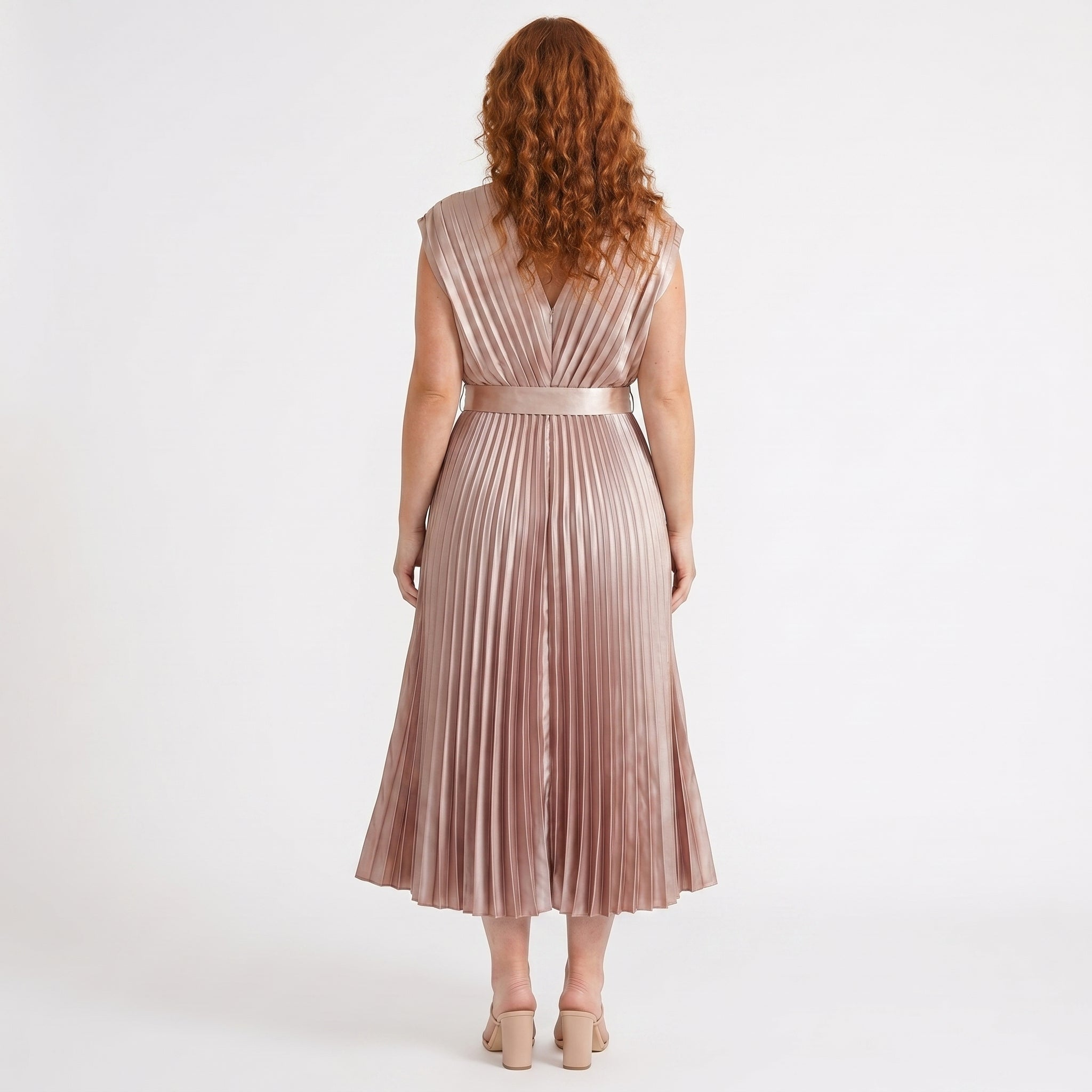 Eduarda - Vestido midi elegante
