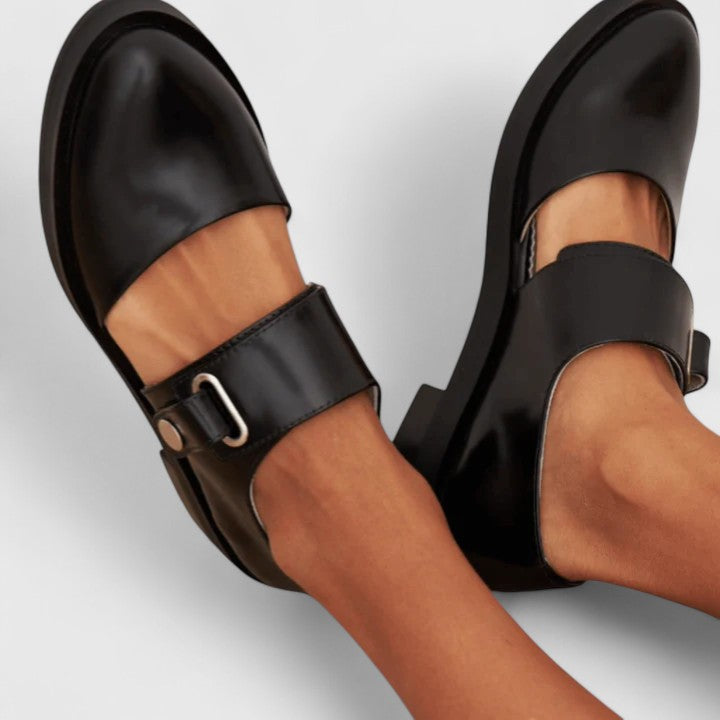 Vânia - Sapatos retro elegantes com um toque moderno