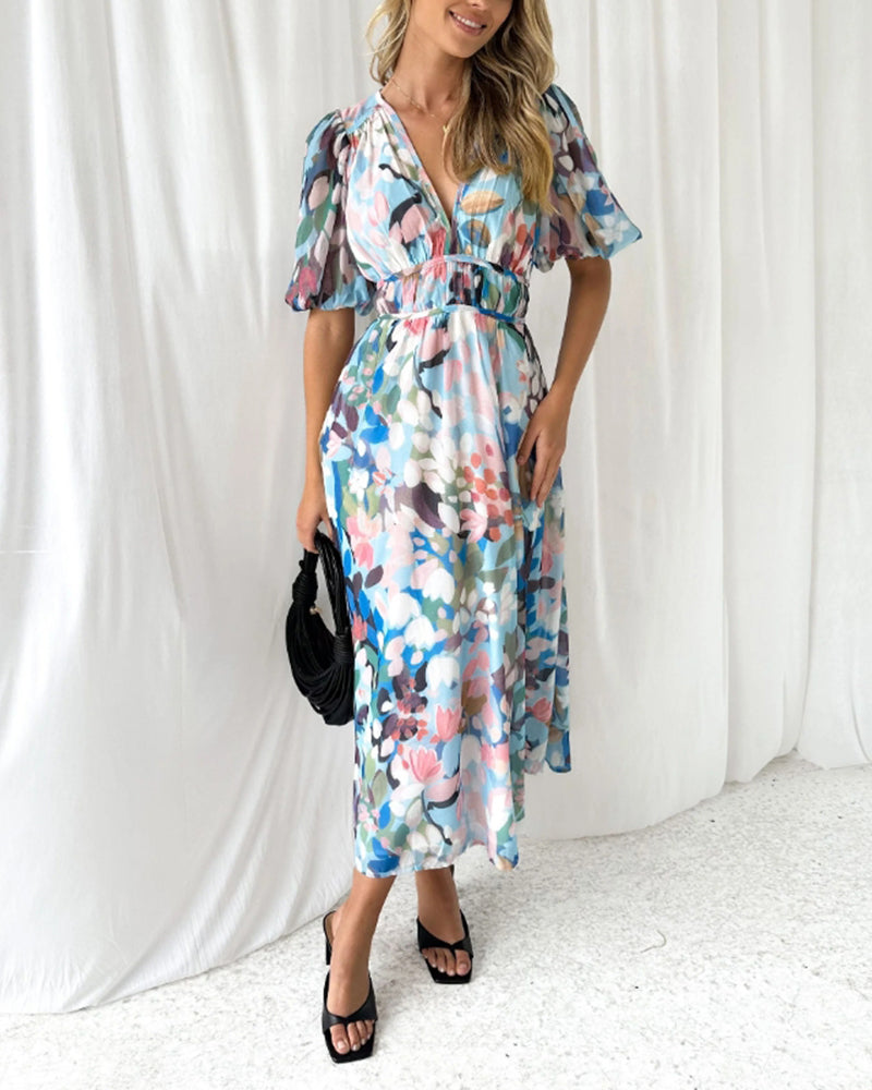 Leonor | Vestido Feminino com Estampa Floral