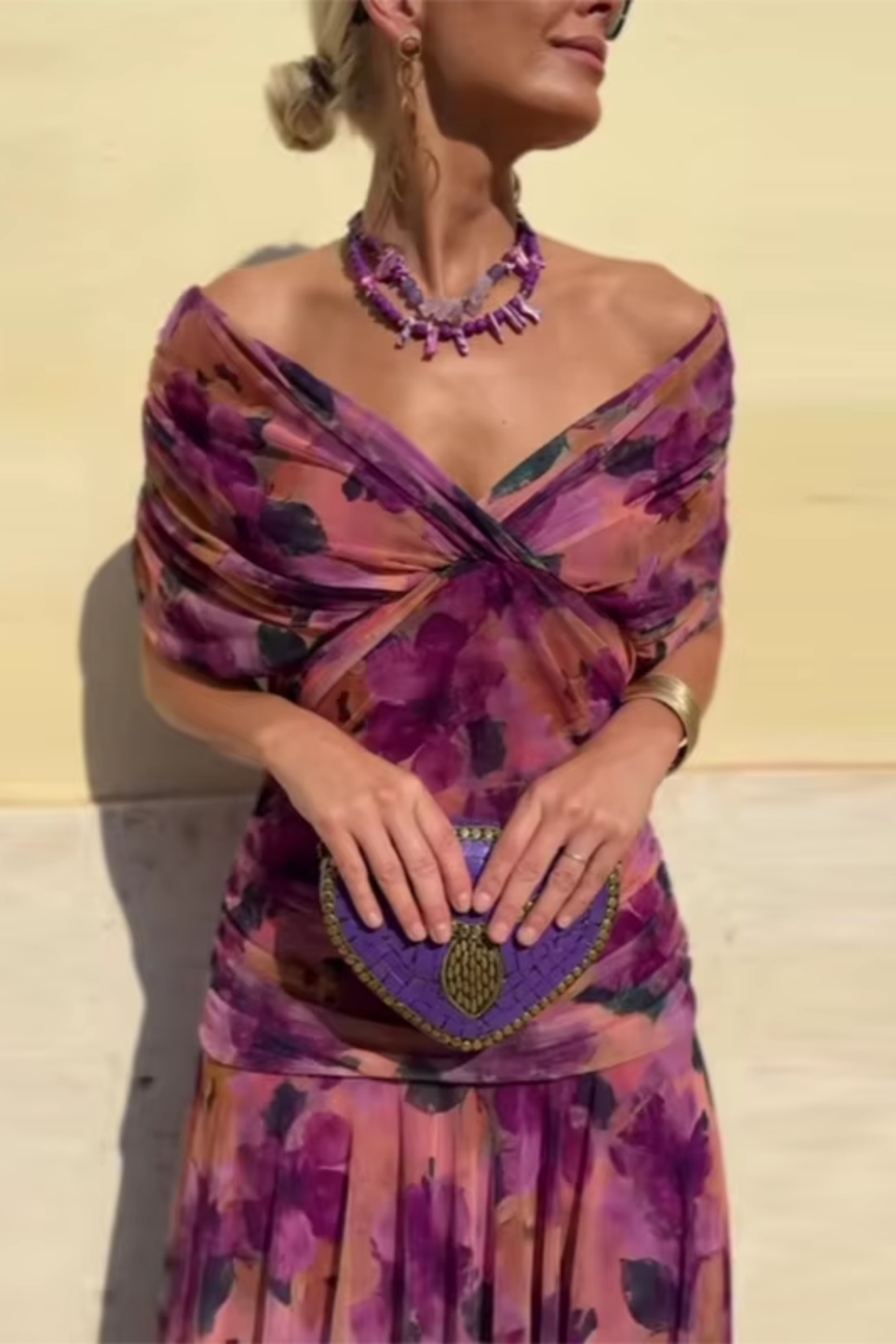 Clara | Vestido de Noite Cor-de-Rosa