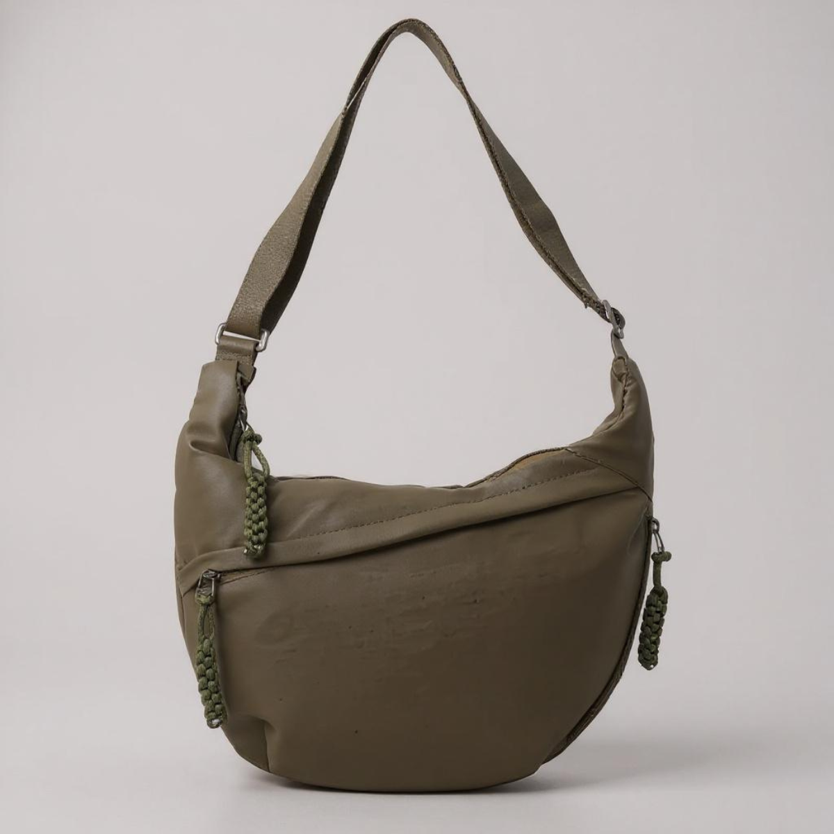Leonor | Bolsa de Ombro Verde Oliva
