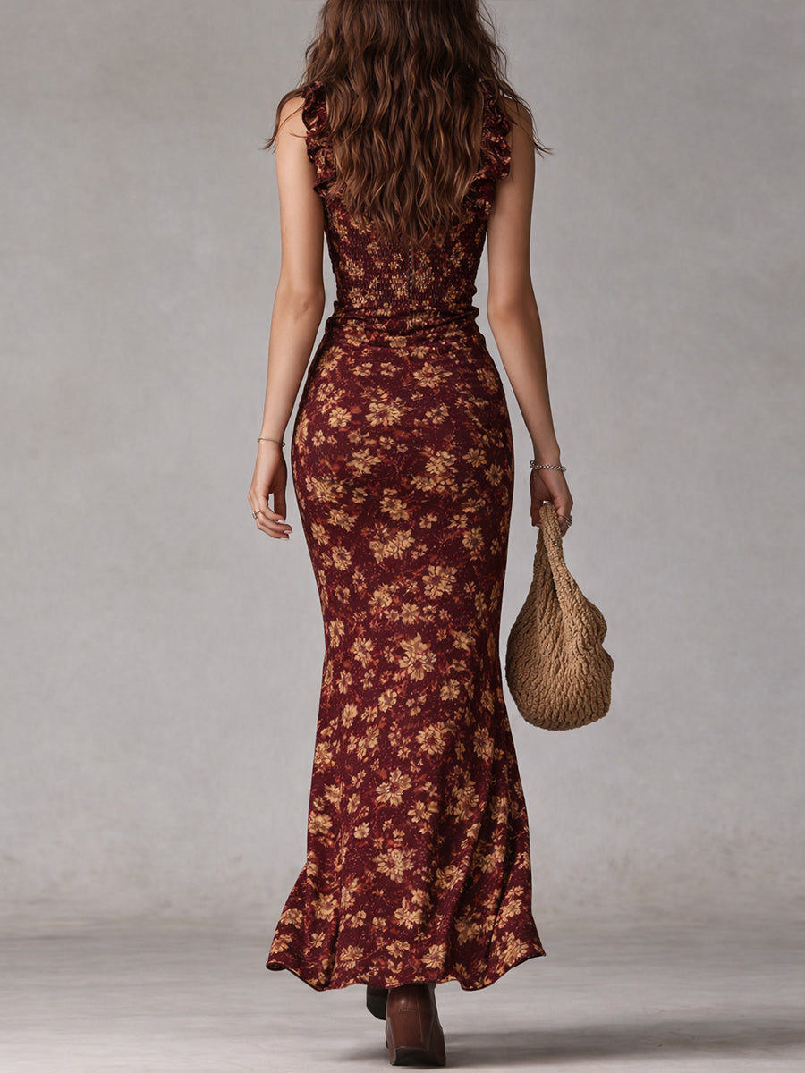 Benedita | Vestido Boémio Elegante Retrô
