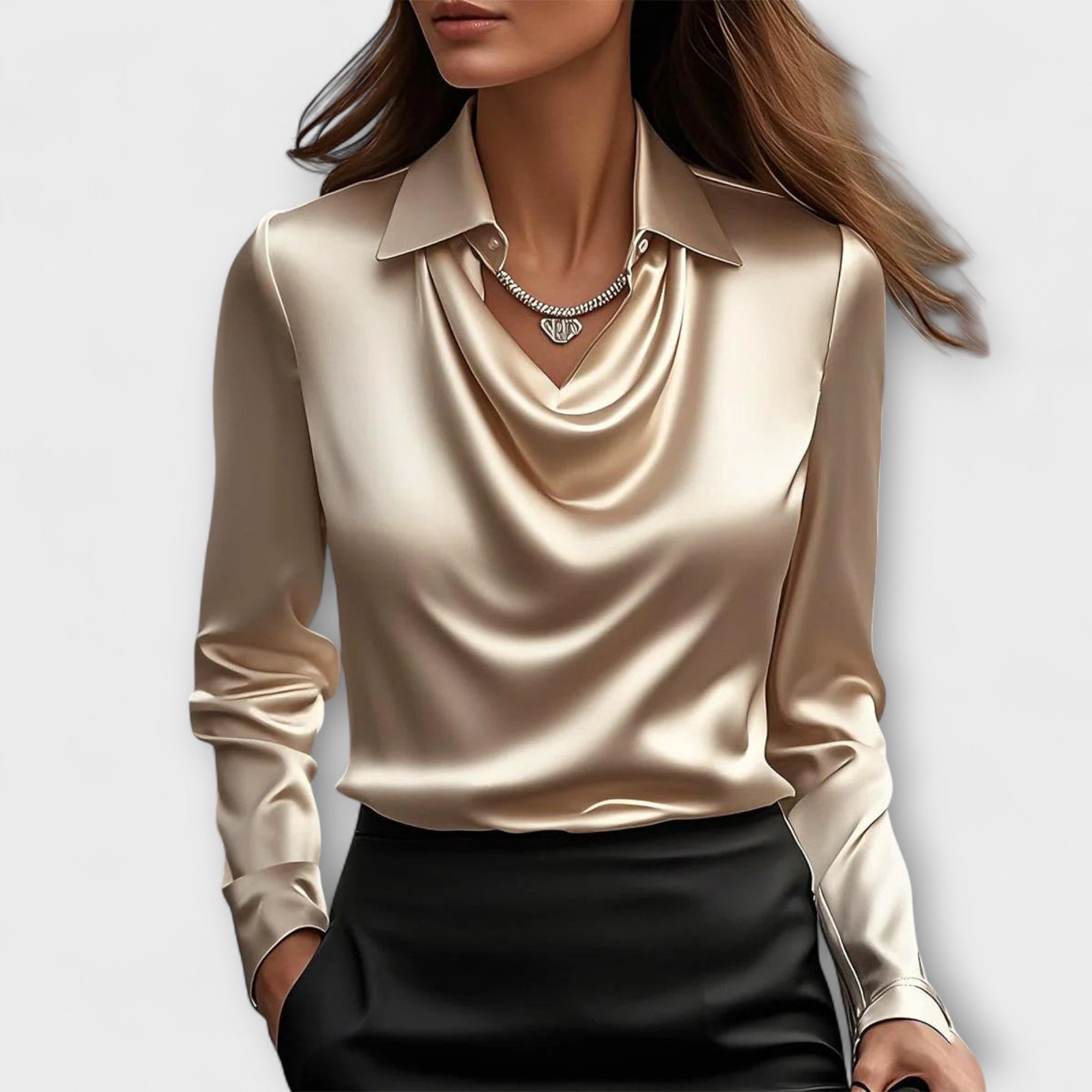 Sofia - Blusa brilhante