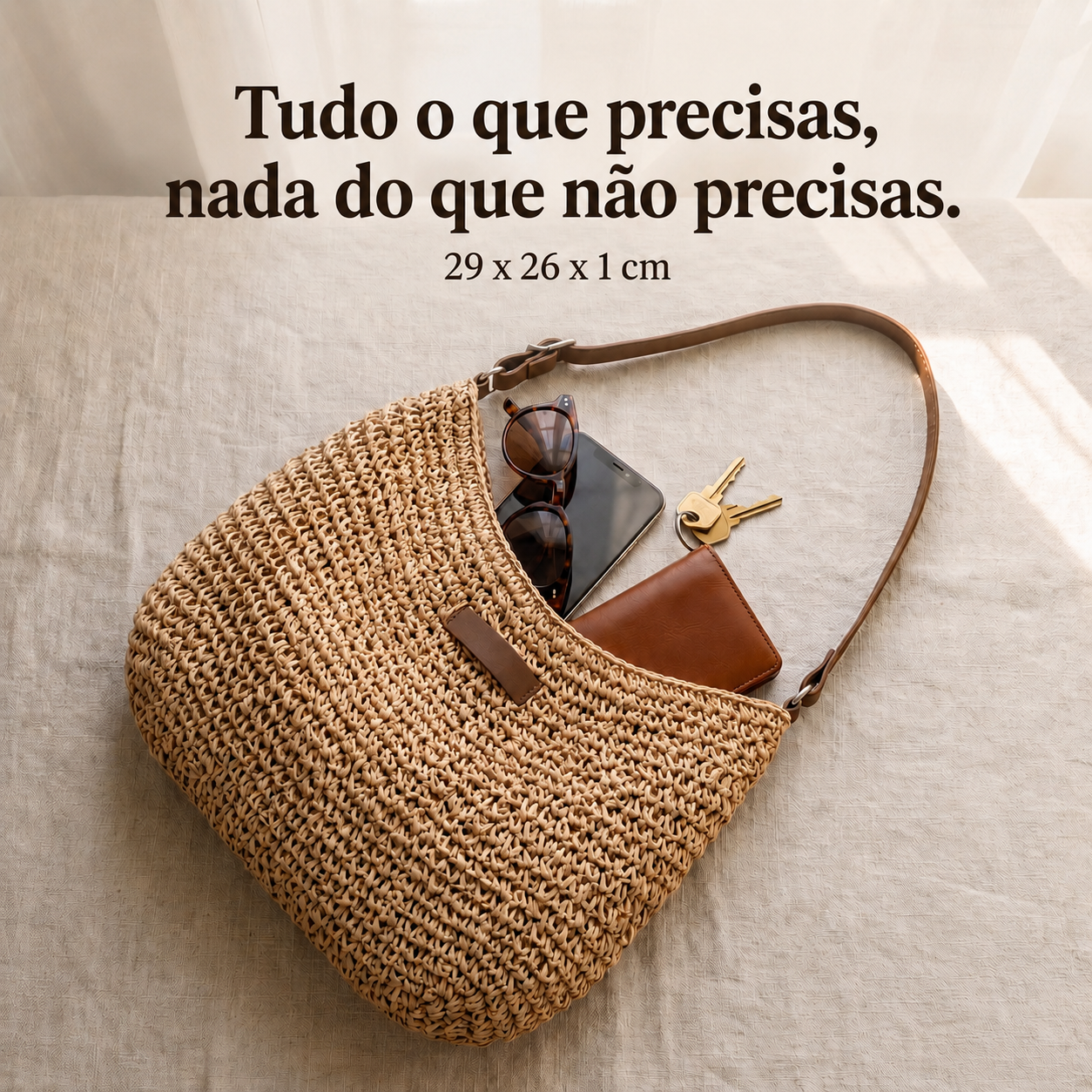 Carolina | Bolsa Trançada Elegante