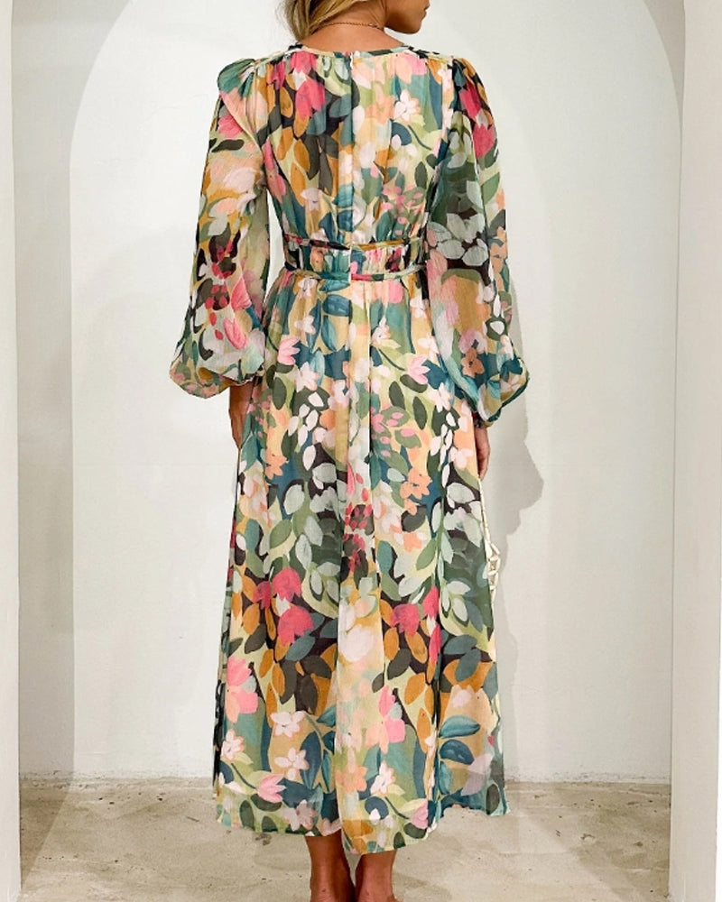 Leonor | Vestido Feminino com Estampa Floral