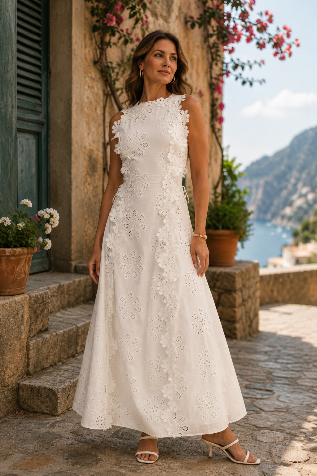 Mariana | Elegante Vestido Maxi Bordado