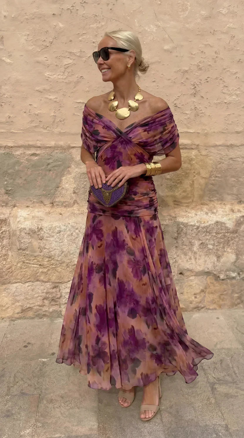 Clara | Vestido de Noite Cor-de-Rosa