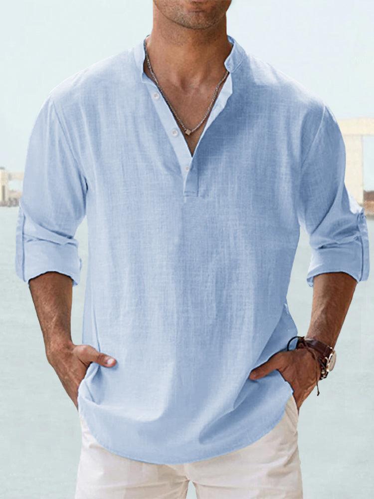 Tiago | Camisa respirável em linho