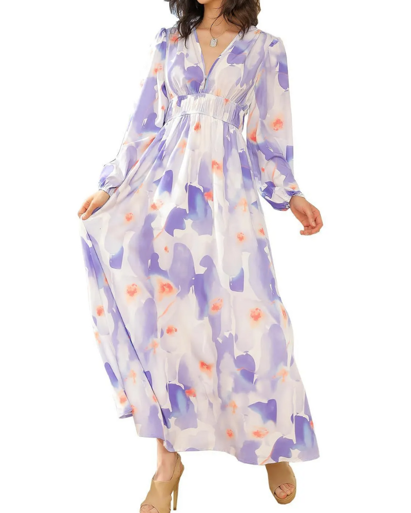 Leonor | Vestido Feminino com Estampa Floral