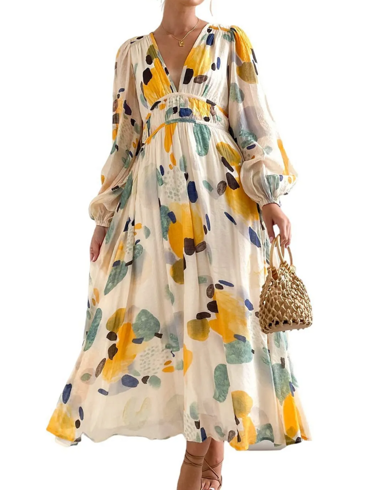 Leonor | Vestido Feminino com Estampa Floral