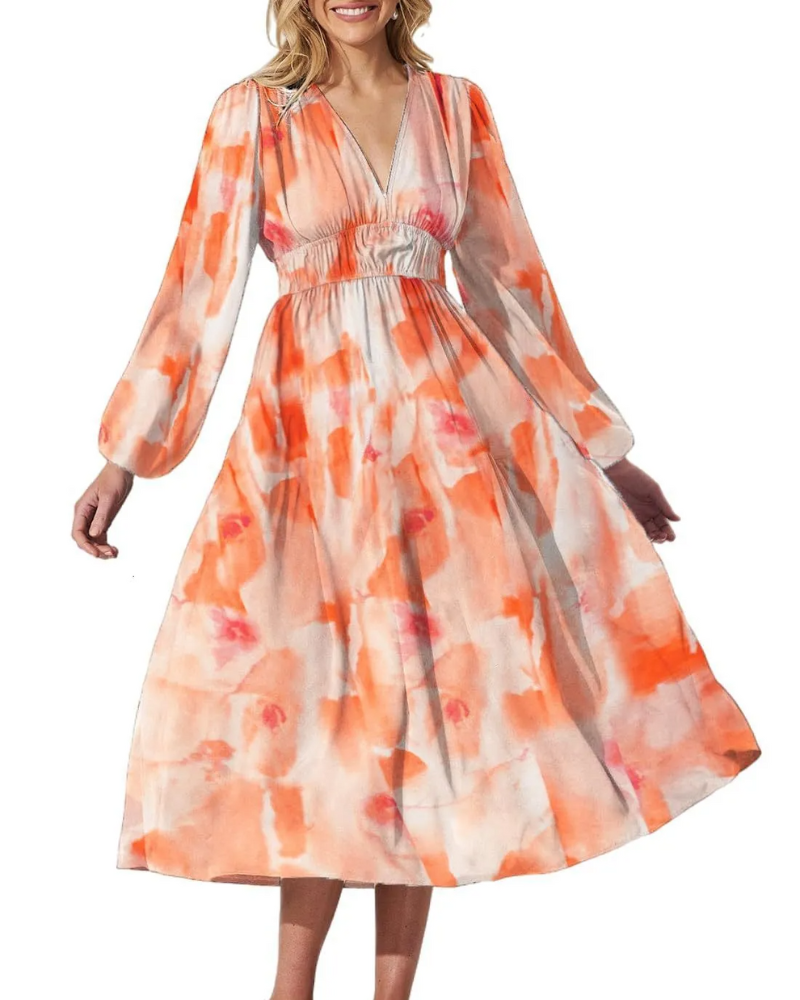 Leonor | Vestido Feminino com Estampa Floral