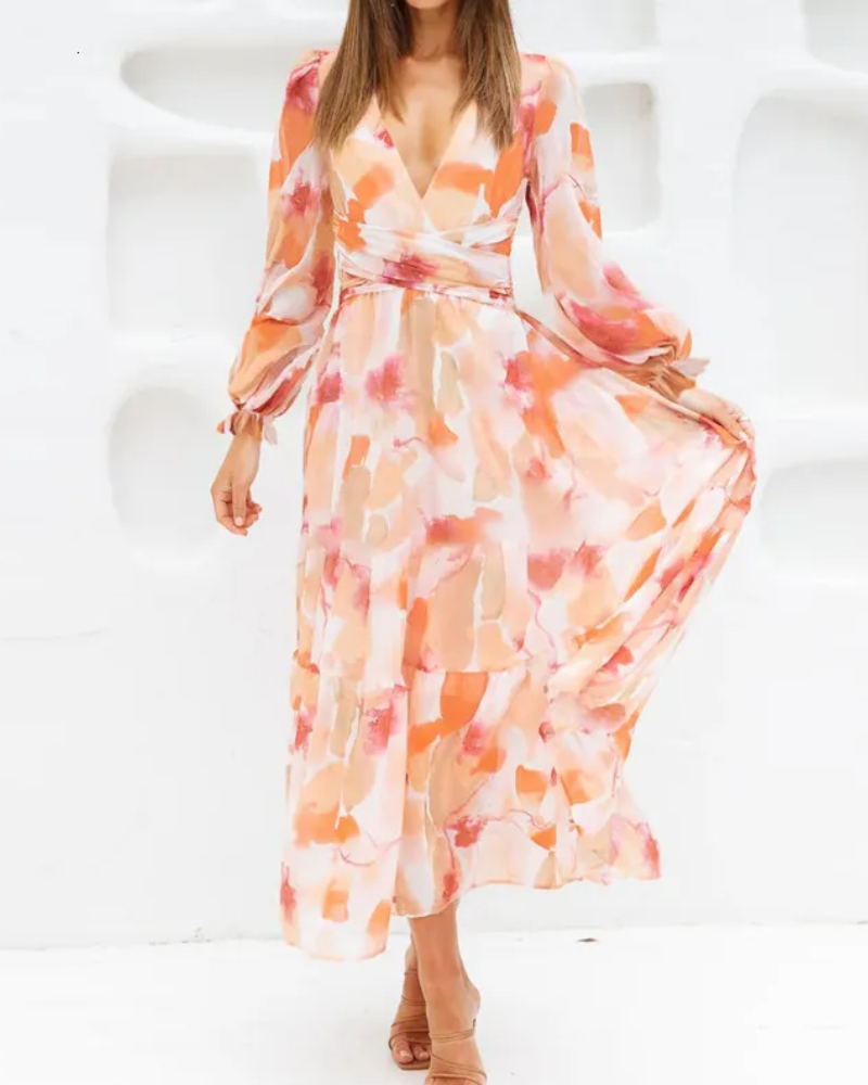 Leonor | Vestido Feminino com Estampa Floral
