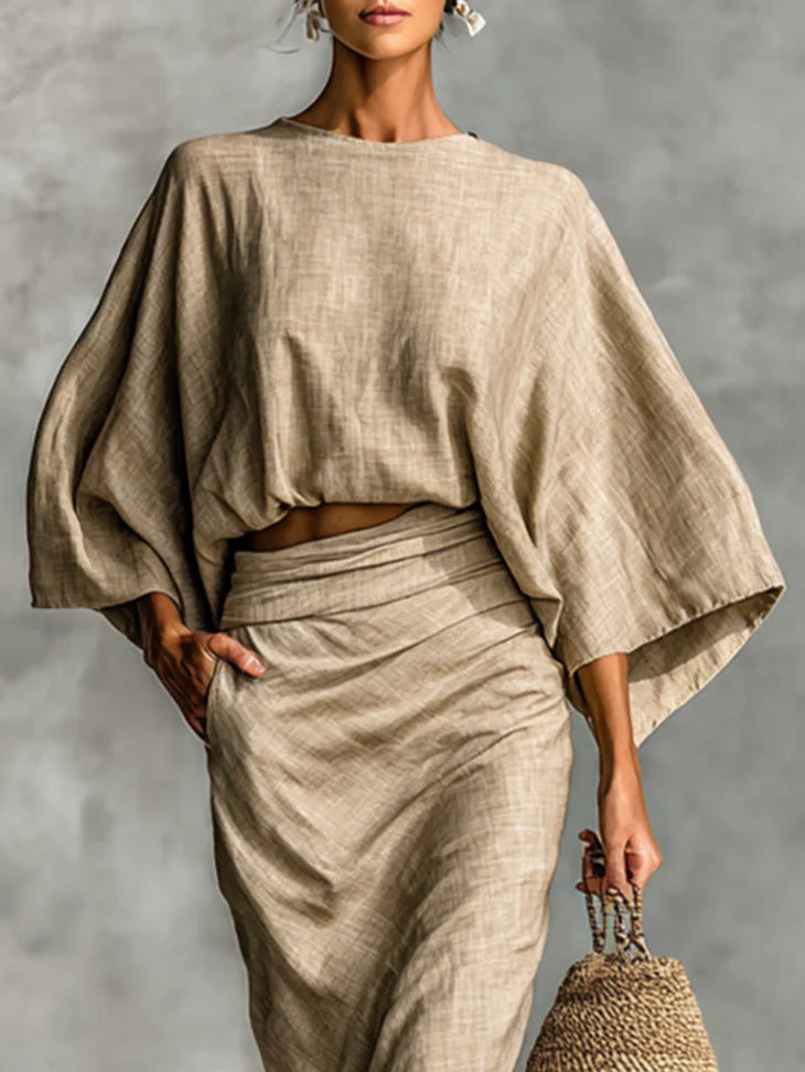 Conjunto de 2 peças saia Inês