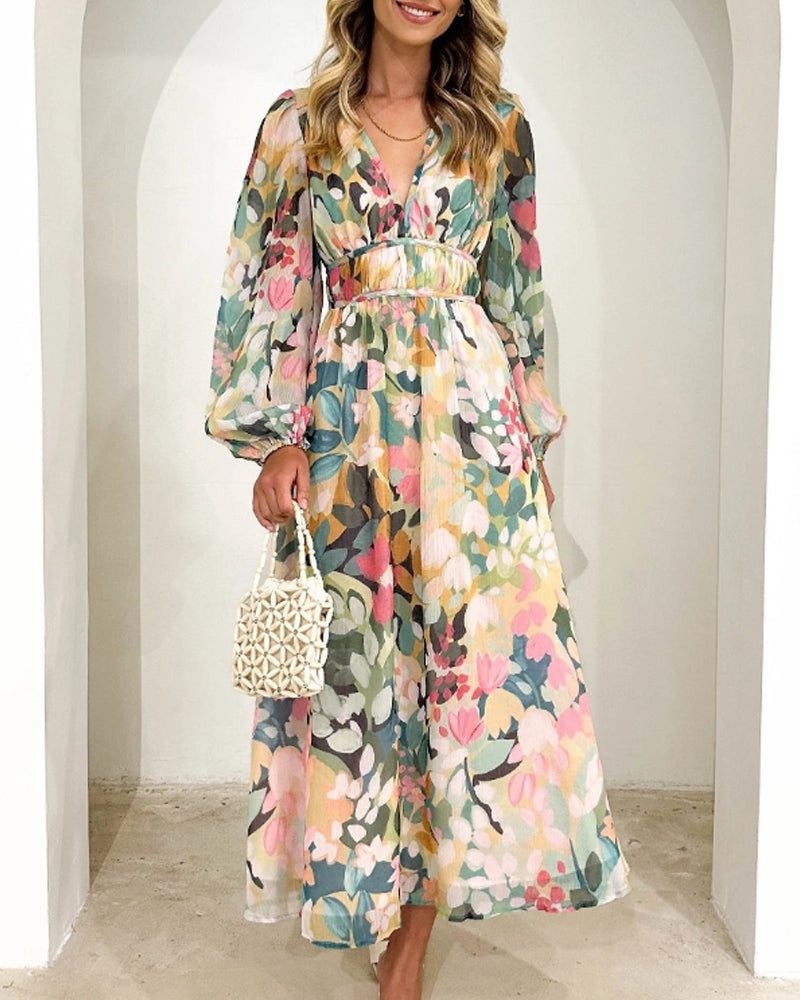 Leonor | Vestido Feminino com Estampa Floral