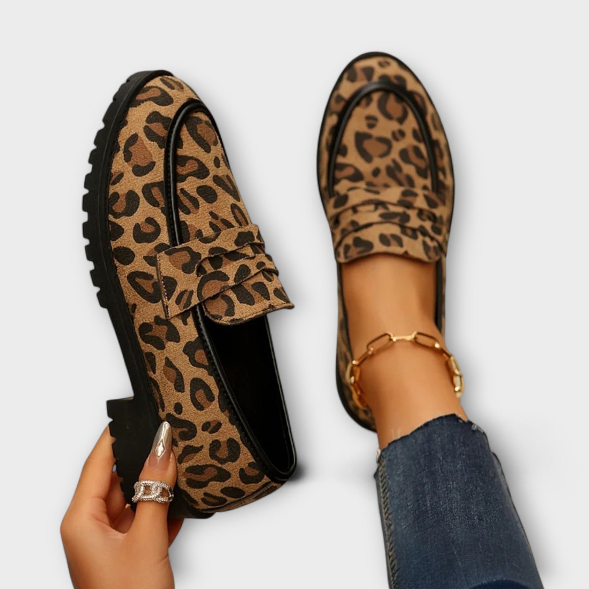 Carminho – Mocassim casual com biqueira arredondada