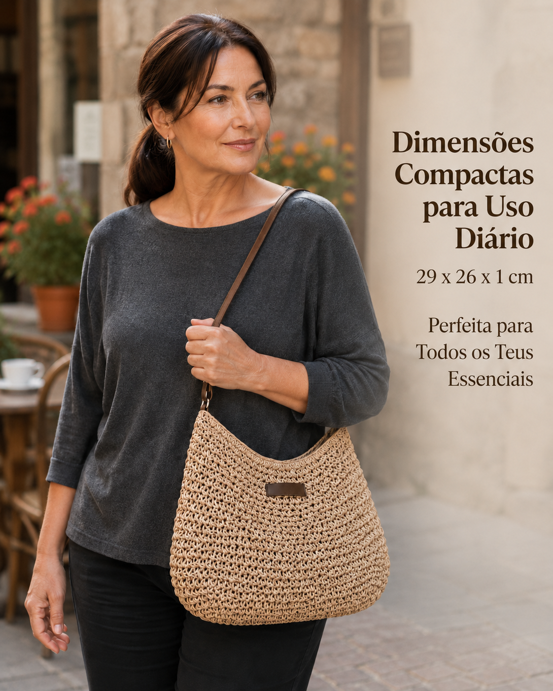 Carolina | Bolsa Trançada Elegante