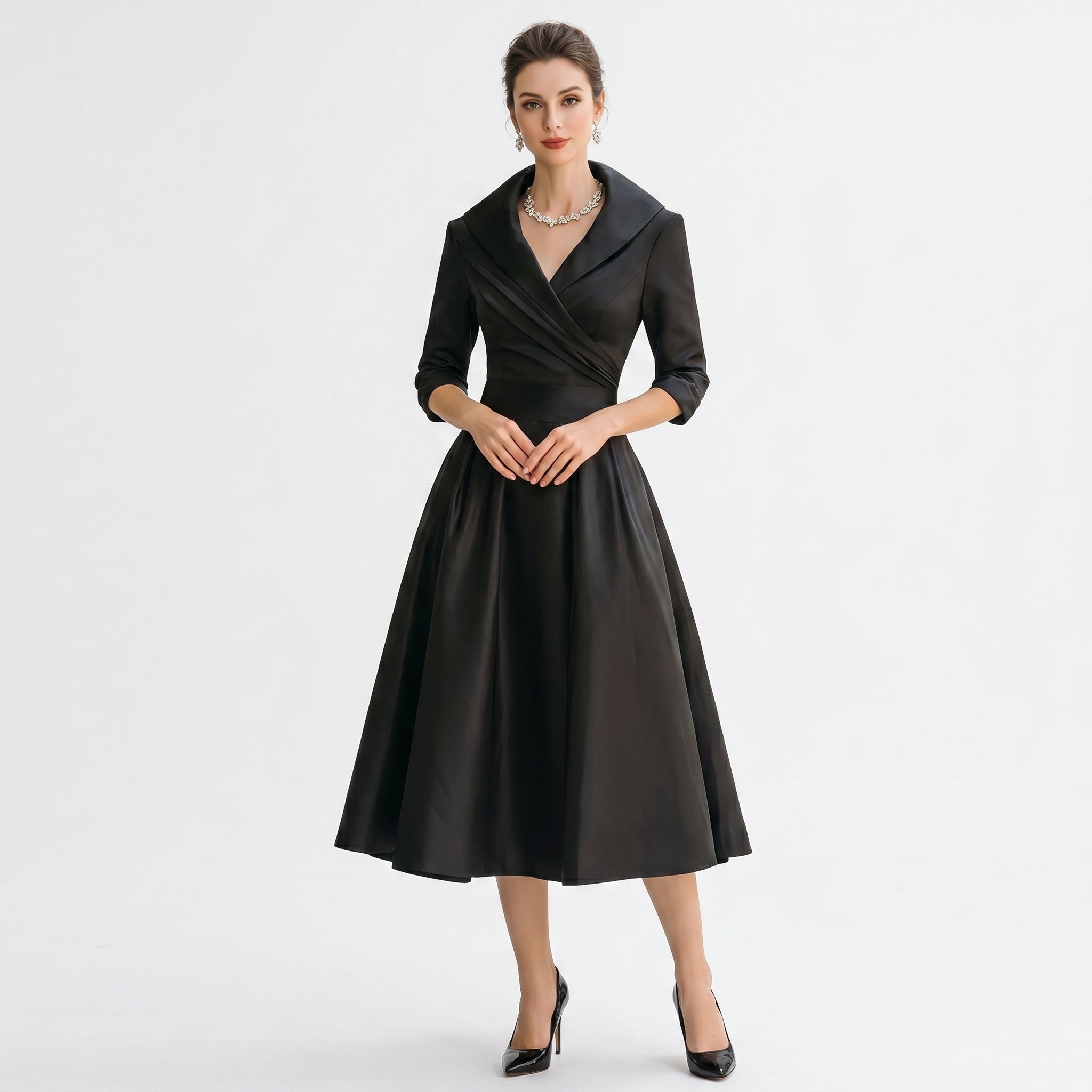 Rosa – Vestido Vintage Elegante