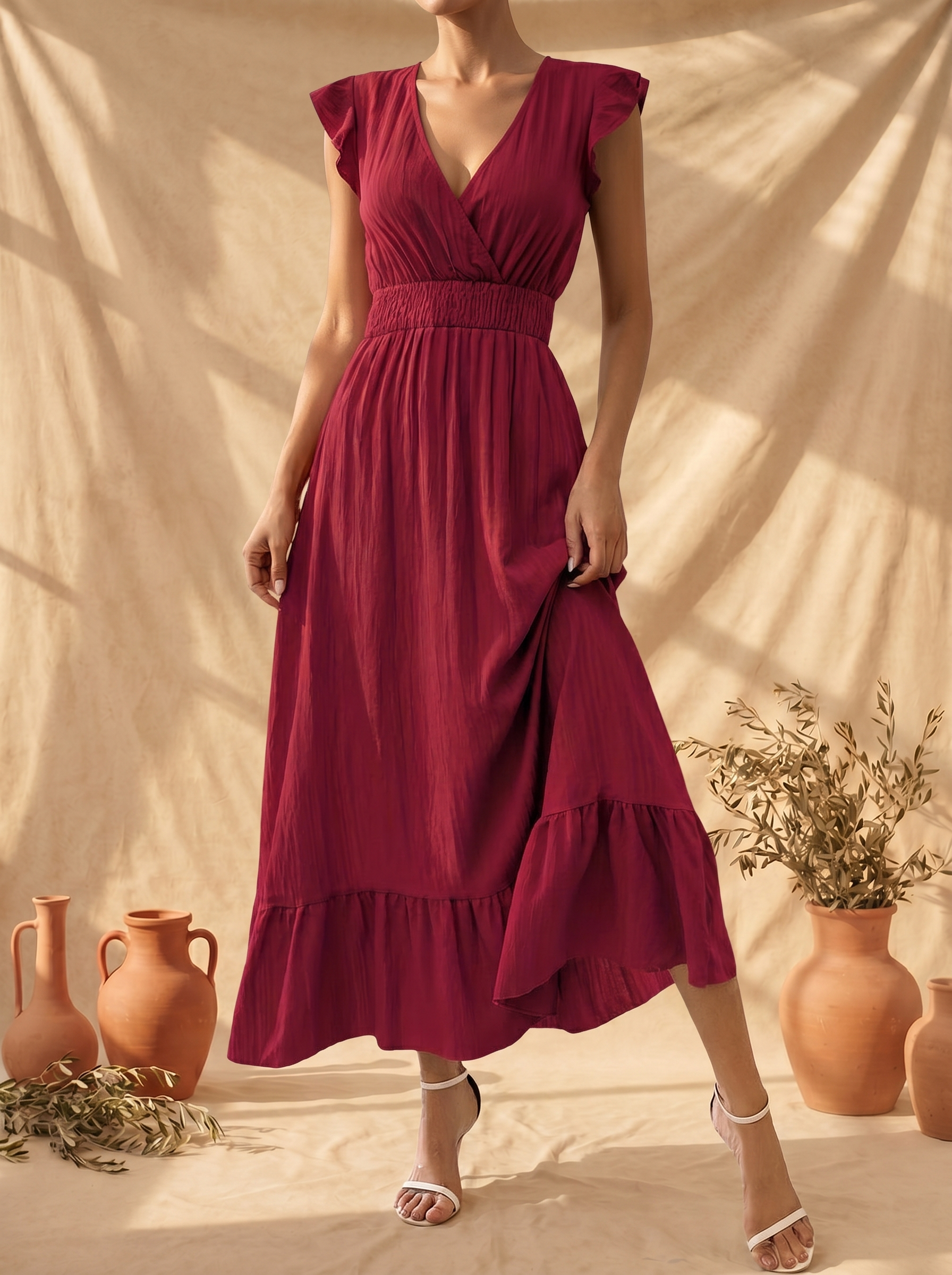 Luísa | Vestido Fluido Elegante