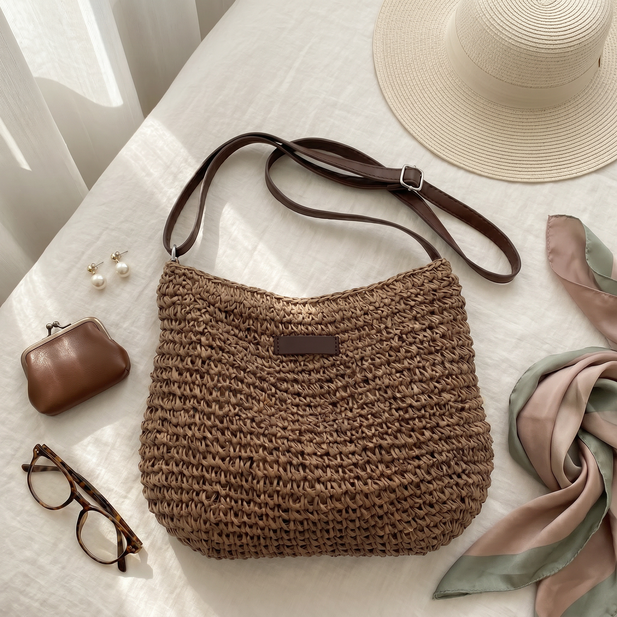 Carolina | Bolsa Trançada Elegante