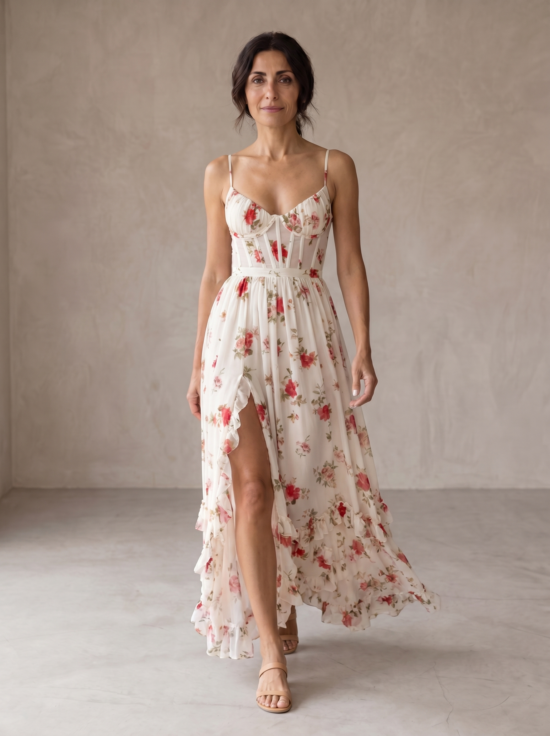 Diana | Vestido Floral Romântico