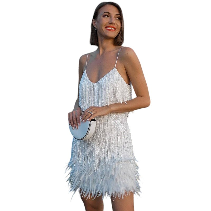 Susana - Vestido Curto com Alças Finas
